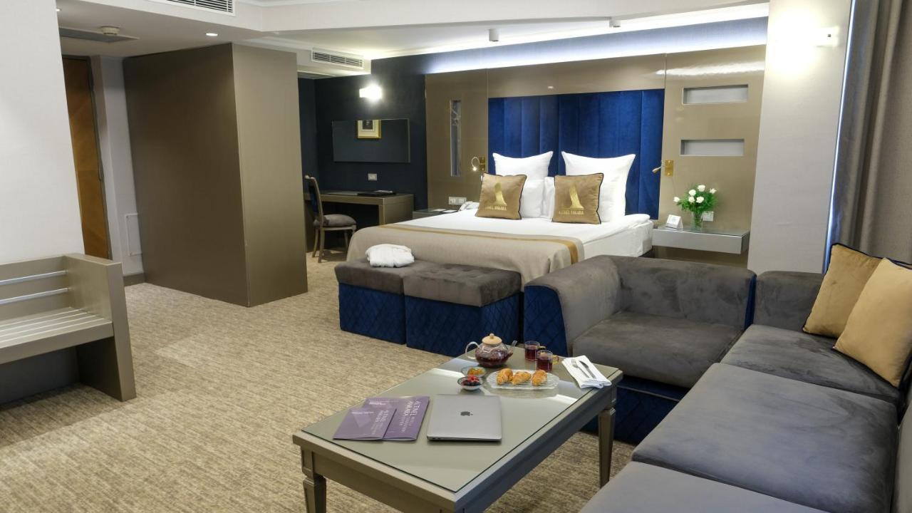 Altinel Ankara Hotel & Convention Center Bagian luar foto