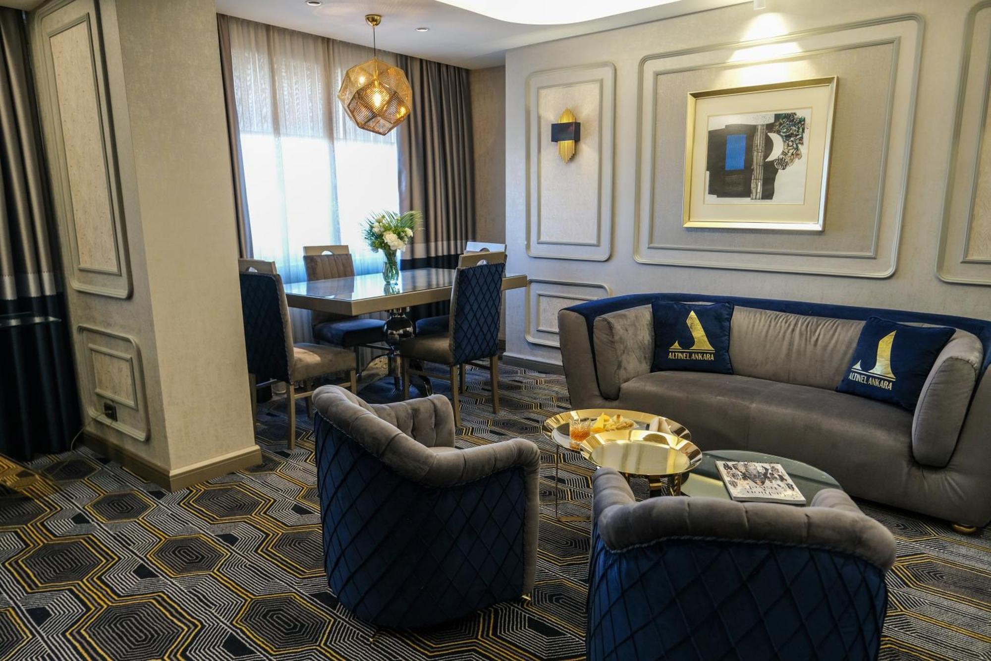 Altinel Ankara Hotel & Convention Center Bagian luar foto