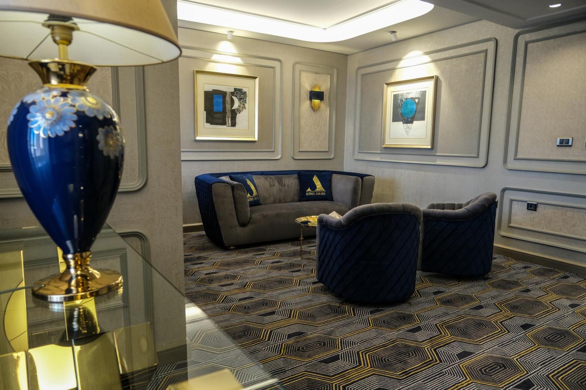 Altinel Ankara Hotel & Convention Center Bagian luar foto