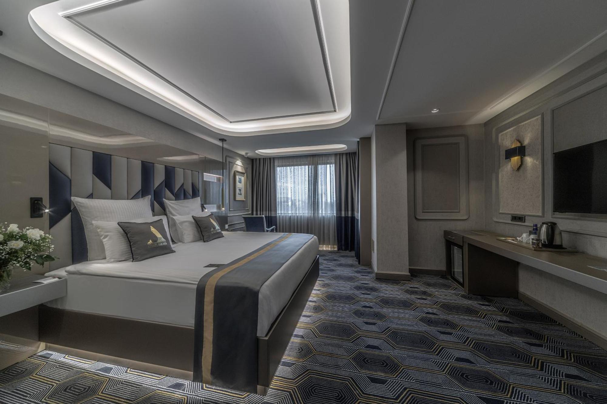 Altinel Ankara Hotel & Convention Center Bagian luar foto