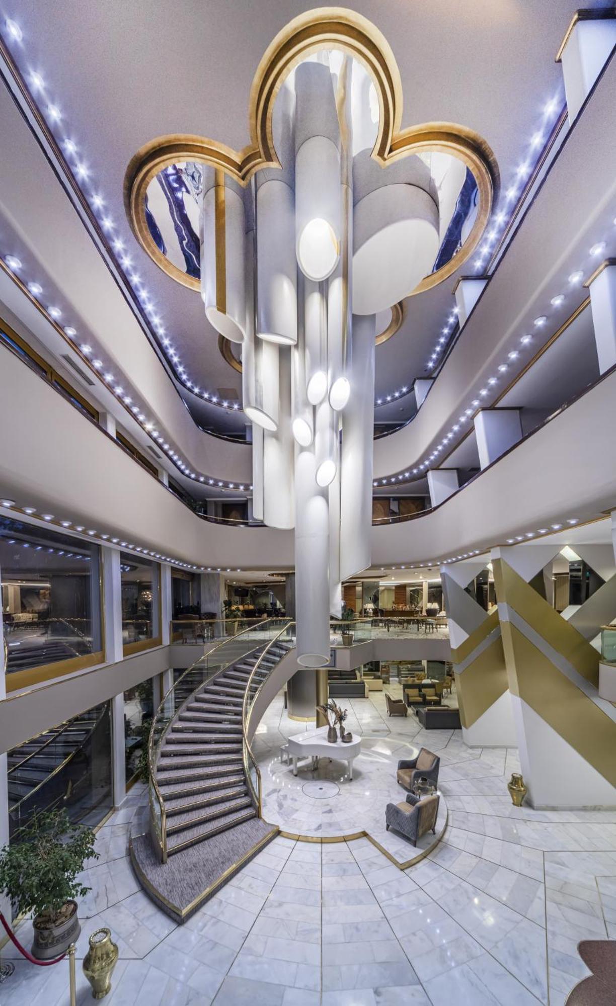 Altinel Ankara Hotel & Convention Center Bagian luar foto